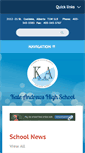Mobile Screenshot of kateandrewshighschool.com